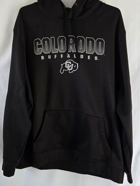 Colorado Buffaloes Black Pullover Hoodie